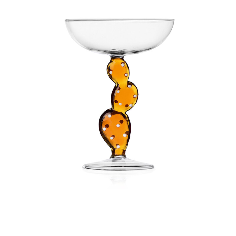 Ichendorf - Coppa Champagne Cactus Ambra - Ø 11,5 cm