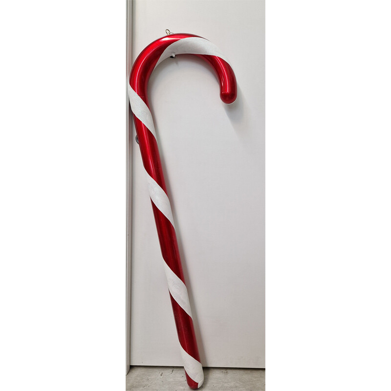Flora Caramella Bianco/Rossa - H 153 cm