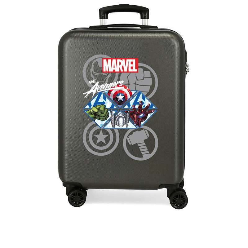 Marvel Avengers Valigia Trolley da Cabina in ABS - Rigido