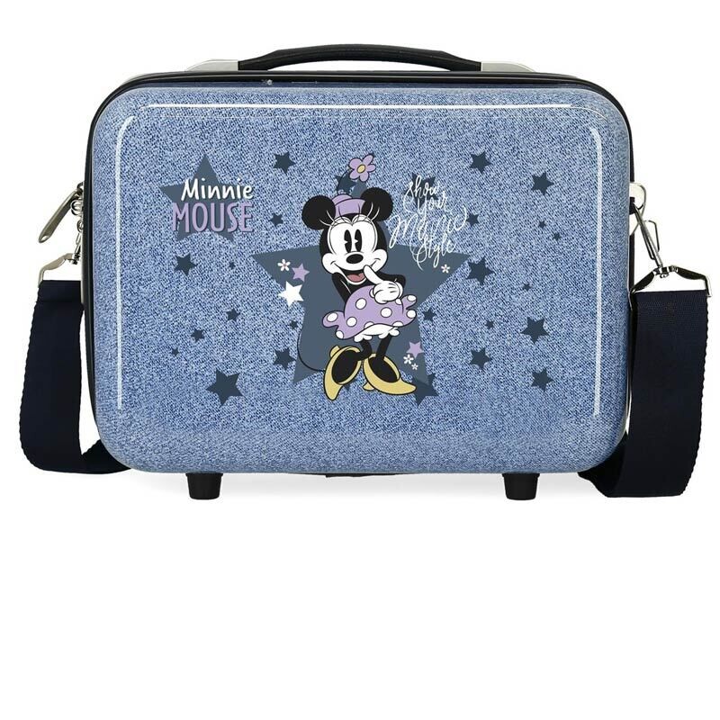 Minnie Mouse Beauty Case Adattabile in ABS - Rigido