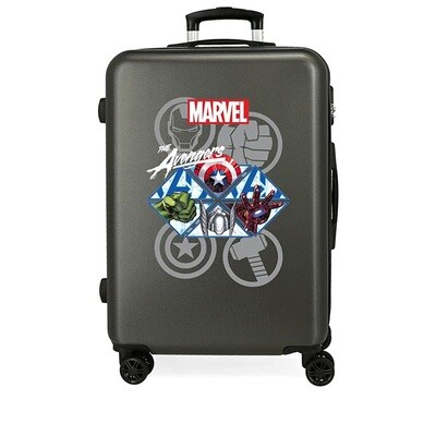 Marvel Avengers Valigia Trolley Medio in ABS - Rigido