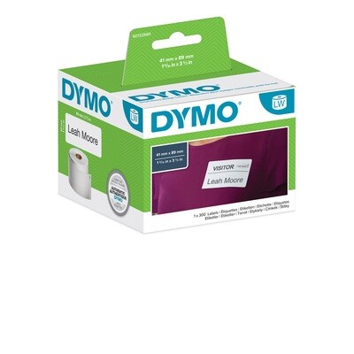 Dymo Rotolo 300 etichette LW 990150 - 41 x 89 mm - bianco