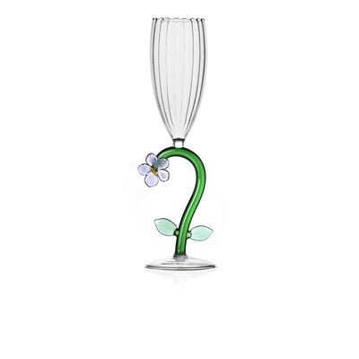 Ichendorf Flute Ottico Fiore Lilla collezione Botanica - H 27cm
