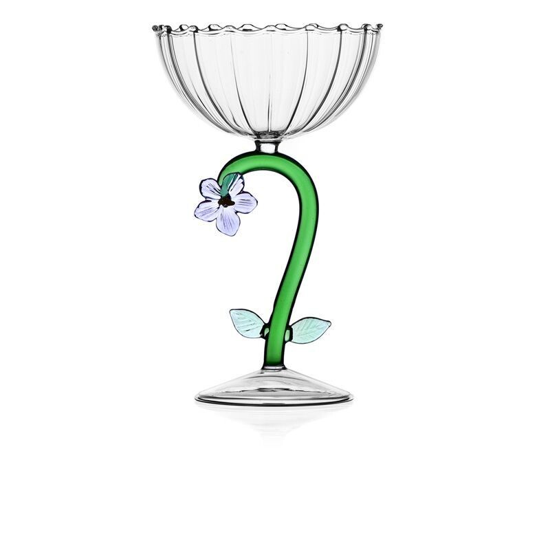 Ichendorf - Coppa Champagne Fiore Lilla - Ø 11 cm - collezione Botanica