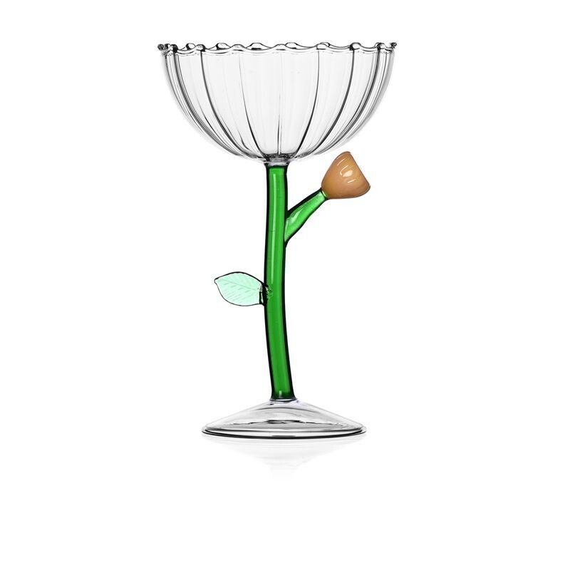Ichendorf - Coppa Champagne Fiore Ambra - Ø 11 cm - collezione Botanica