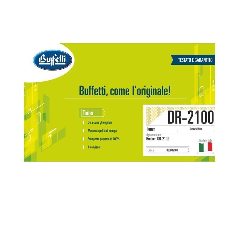 Brother Toner - Compatibile Rigenerato DR-2100 DR-2100 - Tamburo