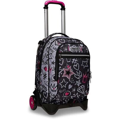 Seven Trolley Jack Seven 2 ruote Zipper Glamy