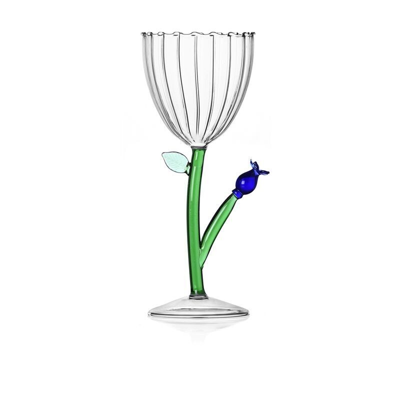 Ichendorf  Calice Ottico Fiore Blu - Ø 8,5 cm​