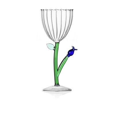 Ichendorf  Calice Ottico Fiore Blu - Ø 8,5 cm​