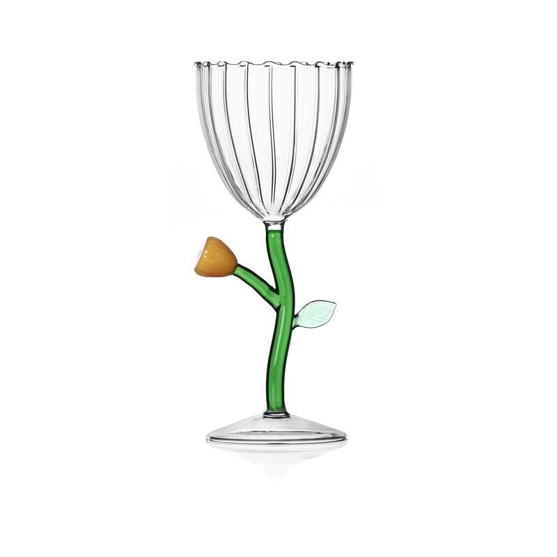 Ichendorf  Calice Ottico Fiore Ambra - Ø 8,5 cm​