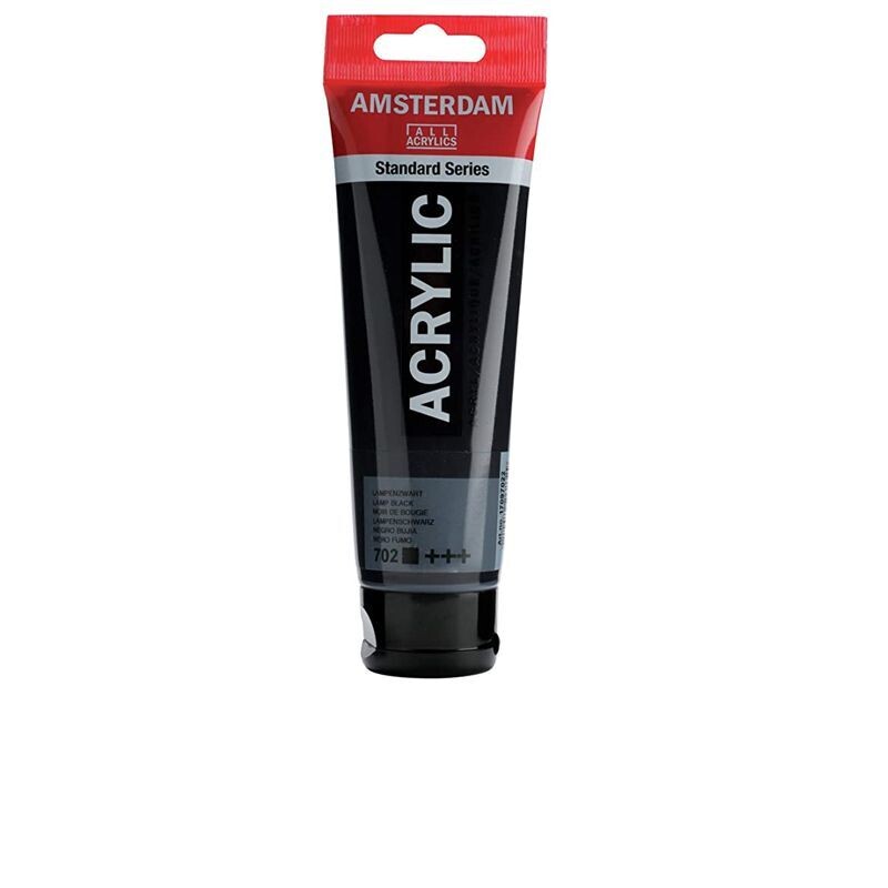 Amsterdam Acrilico Standard 120 ml - Nero Fumo n.702