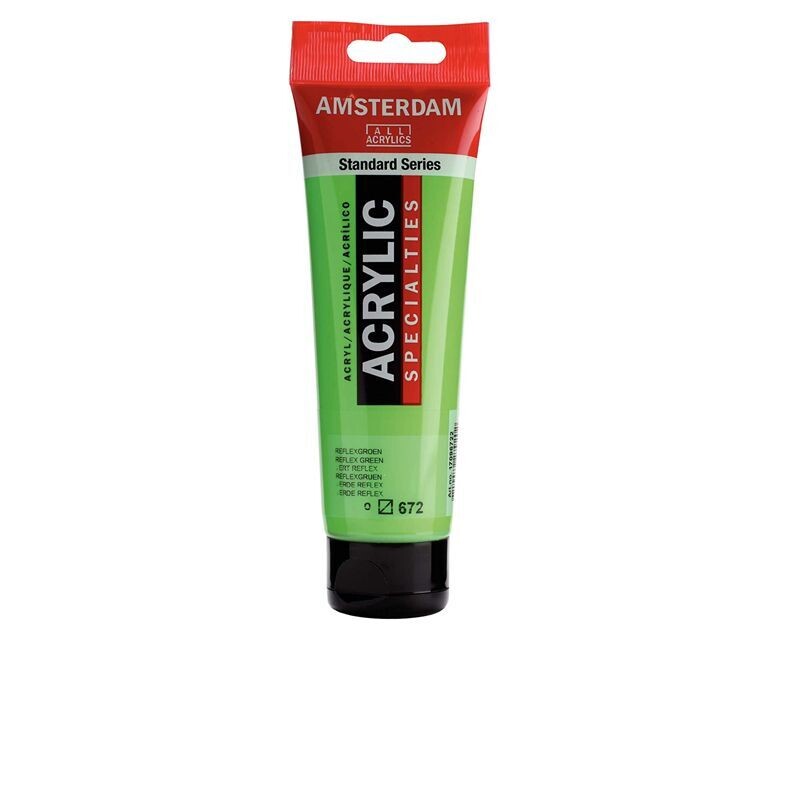 Amsterdam Acrilico Standard 120 ml - Verde Reflex n.672