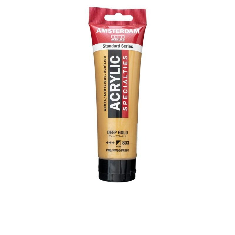 Amsterdam Acrilico Standard 120 ml - Oro Scuro n.803