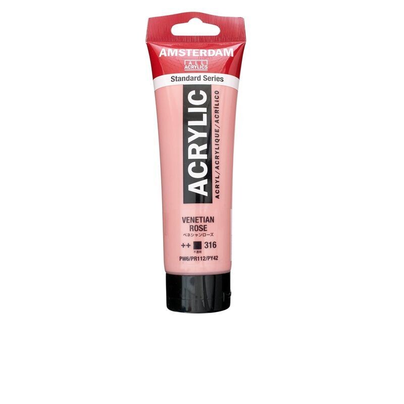 Amsterdam Acrilico Standard 120 ml - Rosso Veneziano n.316
