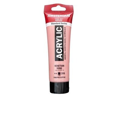 Amsterdam Acrilico Standard 120 ml - Rosso Veneziano n.316