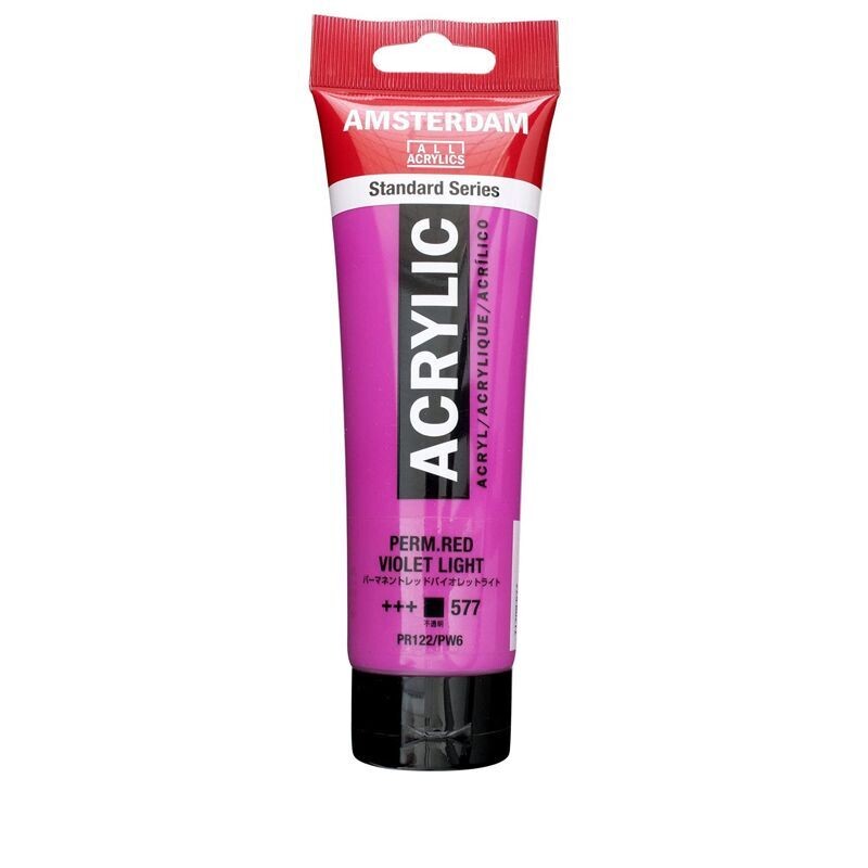 Amsterdam Acrilico Standard 120 ml - Viola Perm.Rosso  n.577