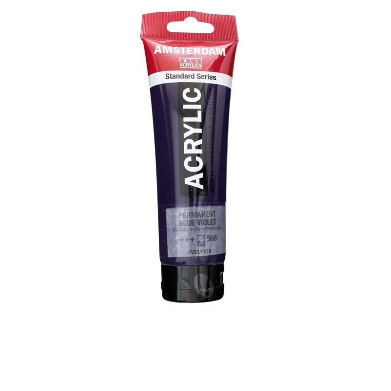 Amsterdam Acrilico Standard 120 ml - Violetto Blu Pe. n.568
