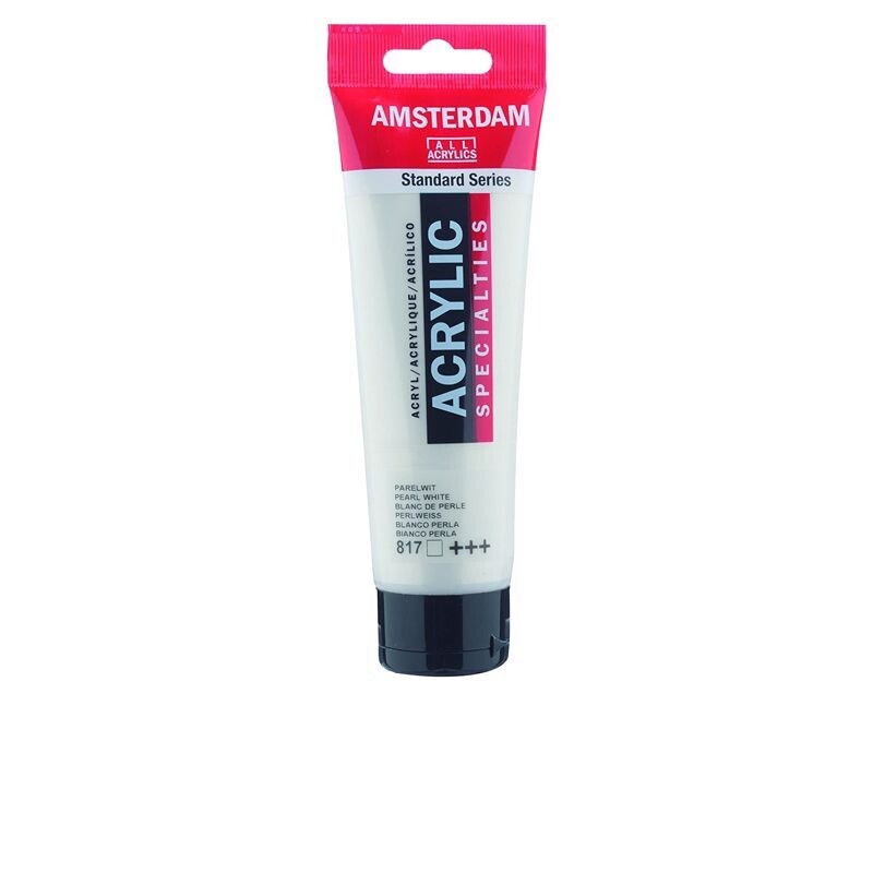 Amsterdam Acrilico Standard 120 ml - Bianco Perla n.817