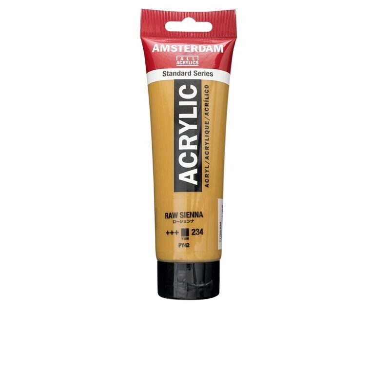 Amsterdam Acrilico Standard 120 ml - Terra di Siena Nat. n.234