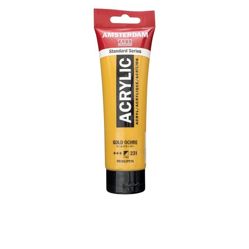 Amsterdam Acrilico Standard 120 ml - Ocra d'Oro n.231