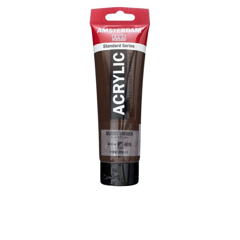 Amsterdam Acrilico Standard 120 ml - Terra d'Ombra Bruciata n.409