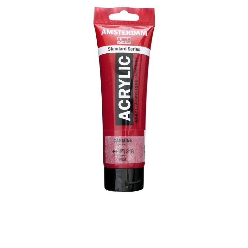 Amsterdam Acrilico Standard 120 ml - Carminio n.318