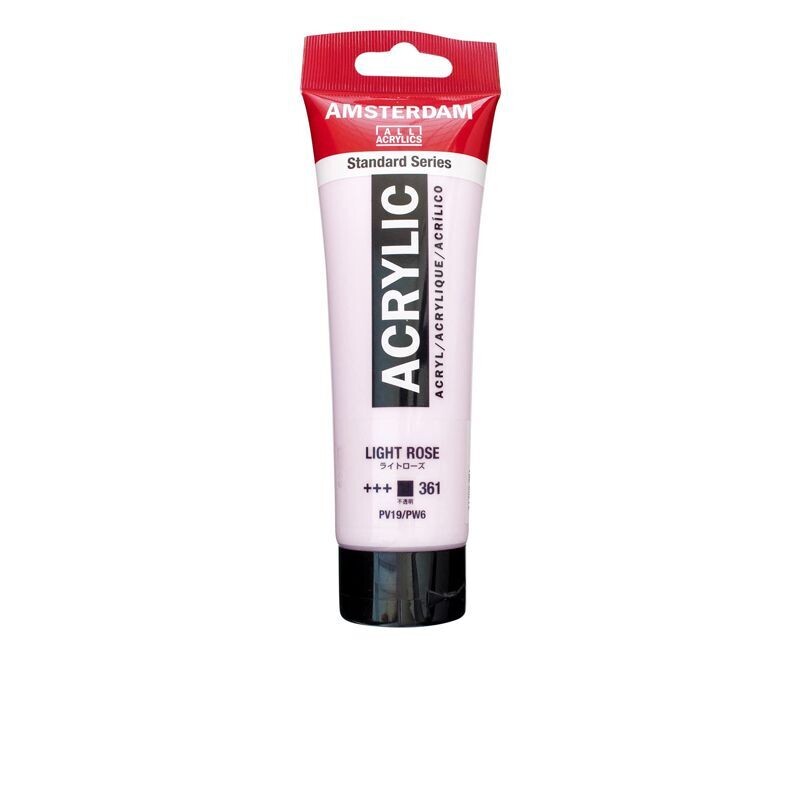 Amsterdam Acrilico Standard 120 ml - Rosa Chiaron.361