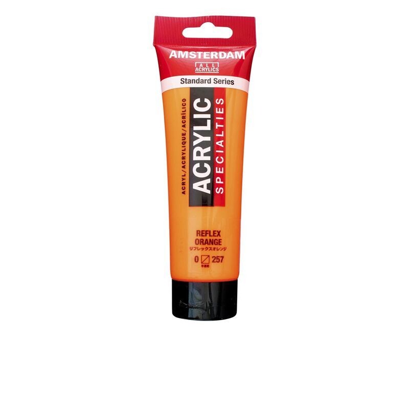 Amsterdam Acrilico Standard 120 ml - Arancio Reflex n.257