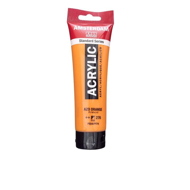 Amsterdam Acrilico Standard 120 ml - Arancio Azoico n.276