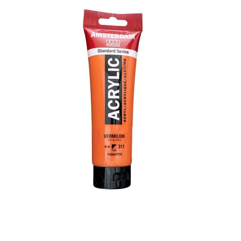 Amsterdam Acrilico Standard 120 ml - Vermiglione n.11