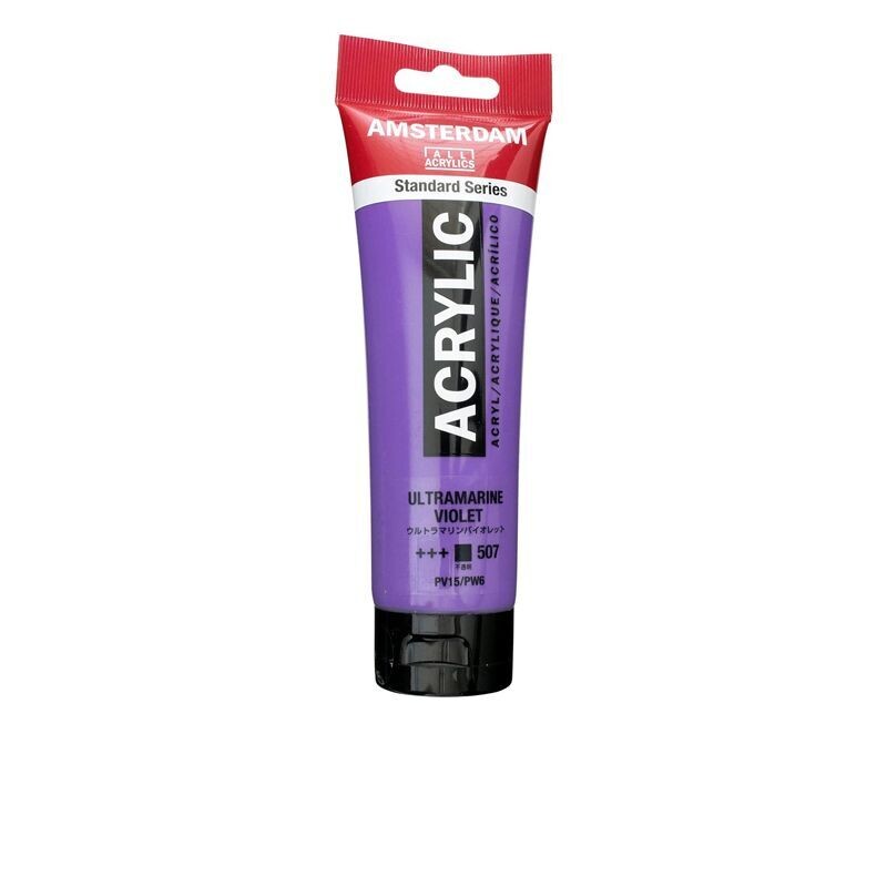 Amsterdam Acrilico Standard 120 ml - Violetto Oltremare n.507