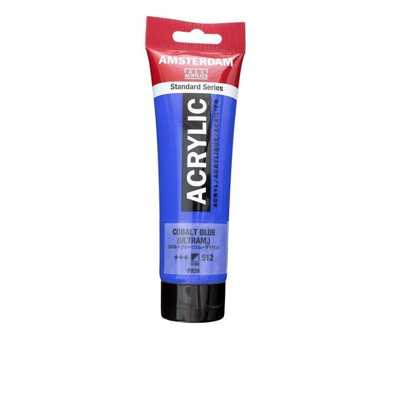 Amsterdam Acrilico Standard 120 ml - Blu Cobalto n.512