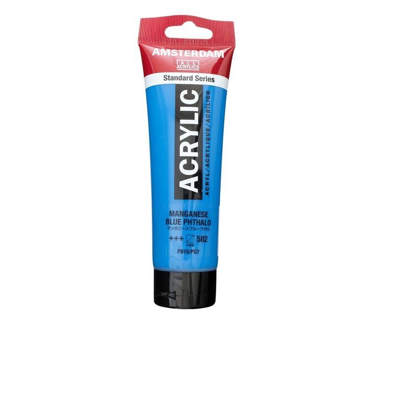 Amsterdam Acrilico Standard 120 ml - Blu Manganese n.582