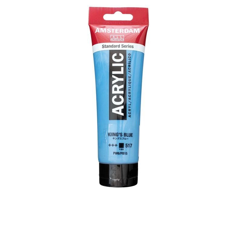 Amsterdam Acrilico Standard 120 ml - Blu Reale n.517