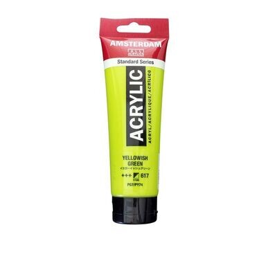 Amsterdam Acrilico Standard 120 ml - Verde Giallastro n.617