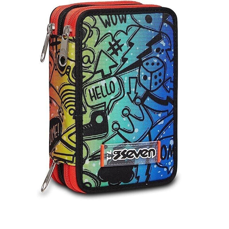 Seven Astuccio 3 Zip Fluo Stamp
