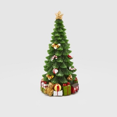Candela Albero di Natale con Regali H 22 cm - Enzo de Gasperi