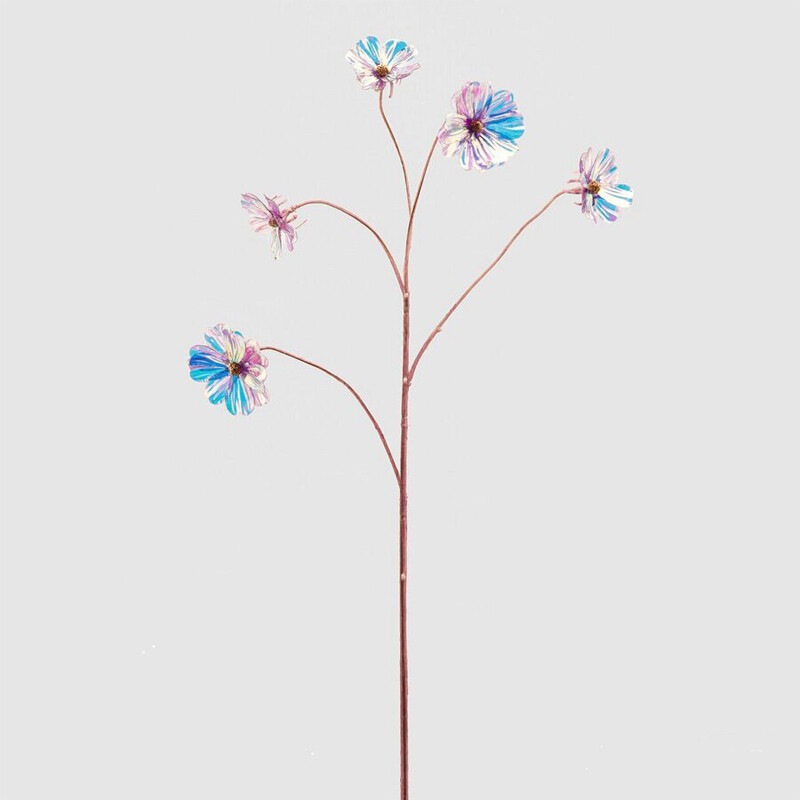 Ramo decorativo Cosmos Rex Reflex H 65 cm - Enzo de Gasperi
