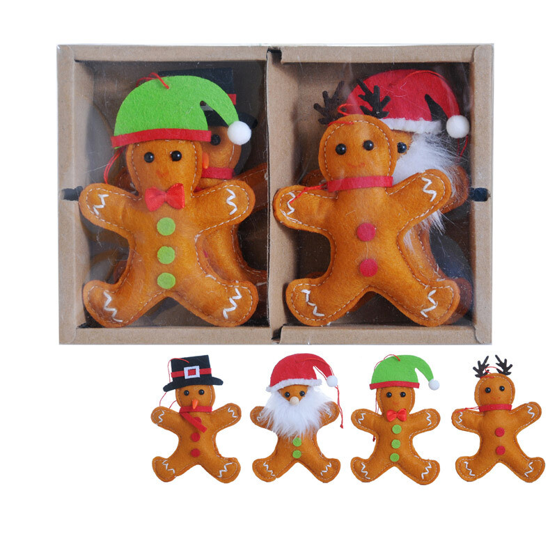 Hogewoning 4 Appendini GingerBread in Box - H 10 cm