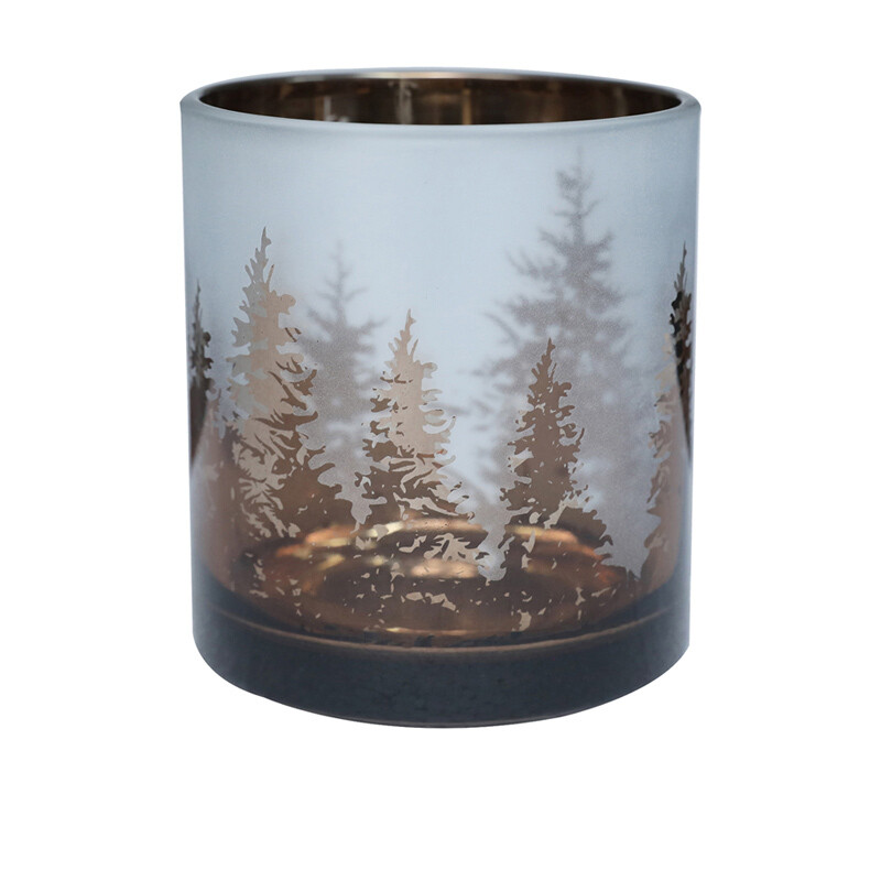 Hogewoning Porta Tealight Forest -  H 13 cm