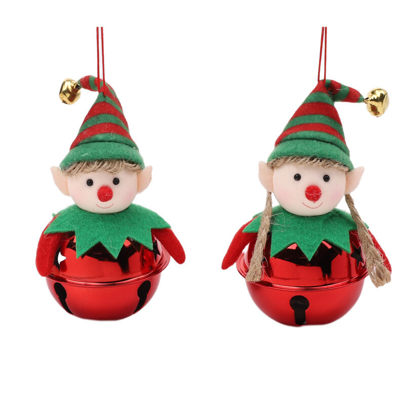 Hogewoning Coppia Appendini Elfo Xmas Bell - H 12 cm