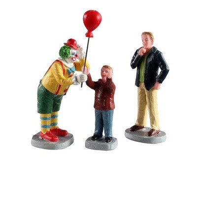 Lemax - Friendly Clown Set di 3 Figurine