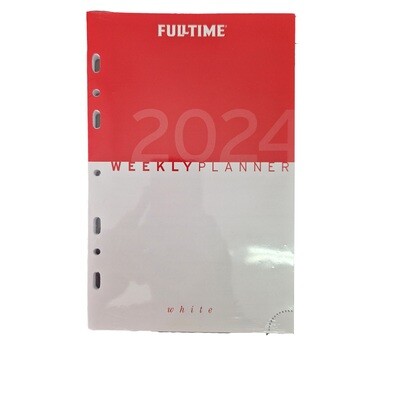 Fulltime Ricarica 2025 per Agenda ad Anelli Settimanale - 17 x 9,5 cm