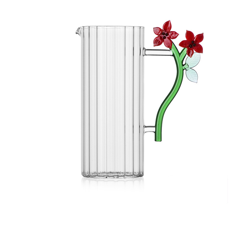 Ichendorf Brocca manico stella di Natale Christmas Flowers - H 22 cm