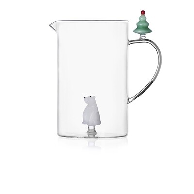 Ichendorf Brocca Wish Tree e Orso Bianco - H 19 cm