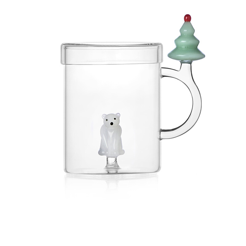 Ichendorf  Tisaniera Orso bianco e Wish tree  - Ø 8,2 cm