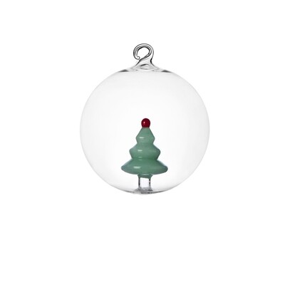 Ichendorf Palla di Natale Wish Tree Verde Opaco