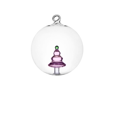 Ichendorf Palla di Natale Wish Tree Rosa