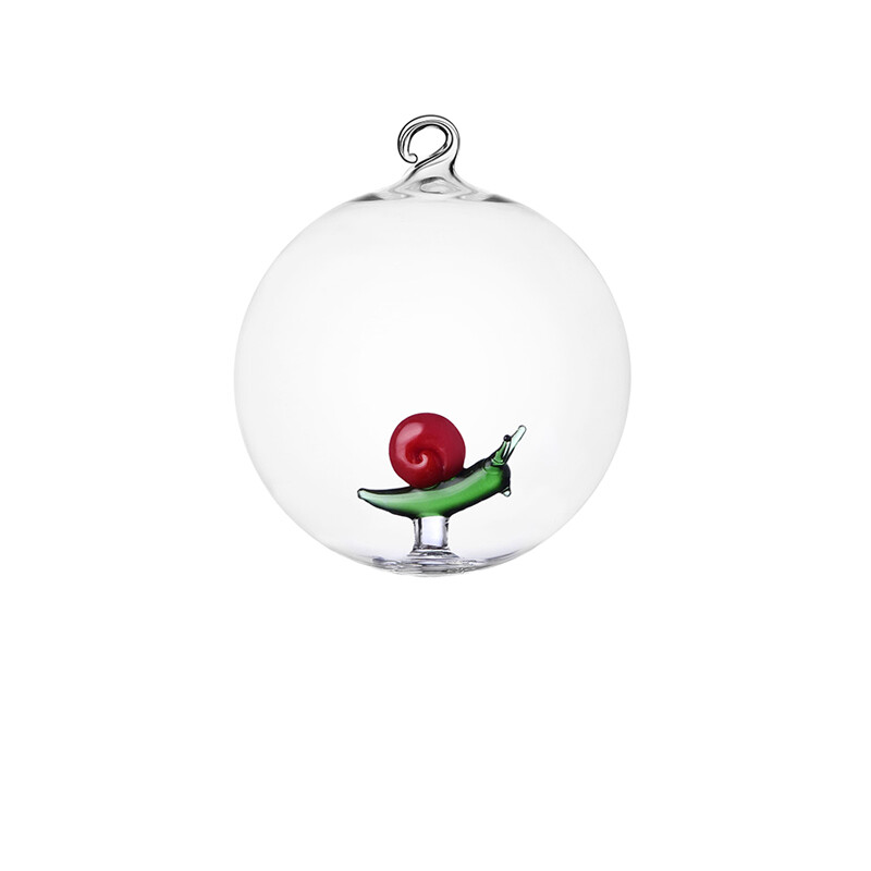 Ichendorf Palla di Natale Lumaca Rossa