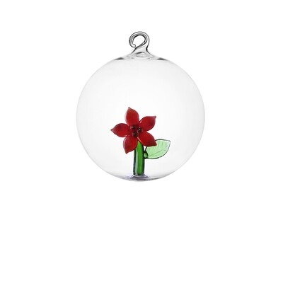 Ichendorf Palla di Natale Stella Rossa